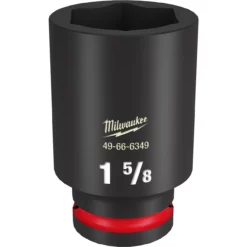 Milwaukee 49-66-6349 SHOCKWAVE Impact Duty 3/4 Drive 1-5/8 Deep 6 Point Socket