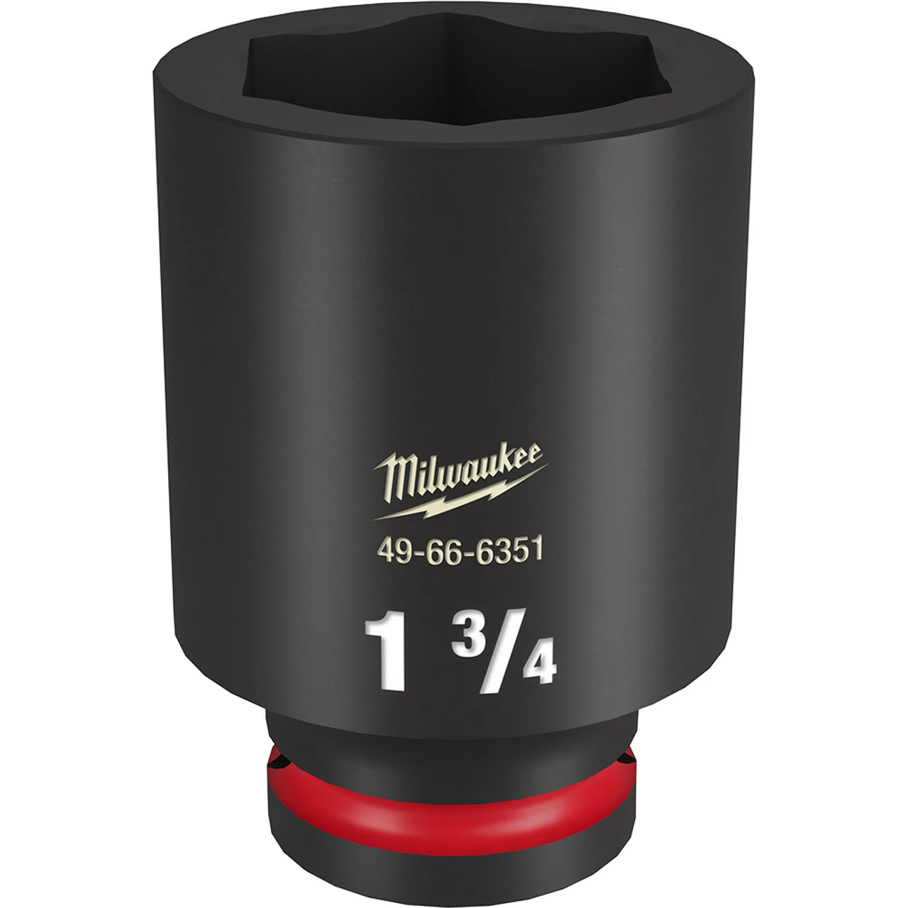 Milwaukee 49-66-6351 SHOCKWAVE Impact Duty 3/4 Drive 1-3/4 Deep 6 Point Socket 3 Milwaukee 49-66-6351 SHOCKWAVE Impact Duty 3/4 Drive 1-3/4 Deep 6 Point Socket