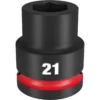 Milwaukee 49-66-6359 SHOCKWAVE Impact Duty 3/4 Drive 21MM Standard 6 Point Socket