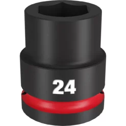 Milwaukee 49-66-6362 SHOCKWAVE Impact Duty 3/4 Drive 24MM Standard 6 Point Socket
