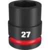 Milwaukee 49-66-6365 SHOCKWAVE Impact Duty 3/4 Drive 27MM Standard 6 Point Socket