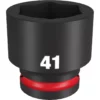 Milwaukee 49-66-6379 SHOCKWAVE Impact Duty 3/4 Drive 41MM Standard 6 Point Socket