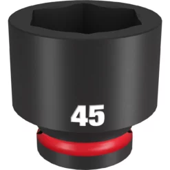 Milwaukee 49-66-6383 SHOCKWAVE Impact Duty 3/4 Drive 45MM Standard 6 Point Socket