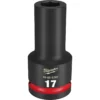 Milwaukee 49-66-6393 SHOCKWAVE Impact Duty 3/4 Drive 17MM Deep 6 Point Socket 2 Milwaukee 49-66-6393 SHOCKWAVE Impact Duty 3/4 Drive 17MM Deep 6 Point Socket -GREATLAKESPOWERTOOLS Sales 49 66 6393 19979.1657739613