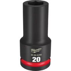 Milwaukee 49-66-6395 SHOCKWAVE Impact Duty 3/4 Drive 20MM Deep 6 Point Socket