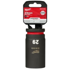 Milwaukee 49-66-6404 SHOCKWAVE Impact Duty 3/4 Drive 29MM Deep 6 Point Socket