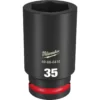 Milwaukee 49-66-6410 SHOCKWAVE Impact Duty 3/4 Drive 35MM Deep 6 Point Socket 2 Milwaukee 49-66-6410 SHOCKWAVE Impact Duty 3/4 Drive 35MM Deep 6 Point Socket -GREATLAKESPOWERTOOLS Sales 49 66 6410 49190.1657819381