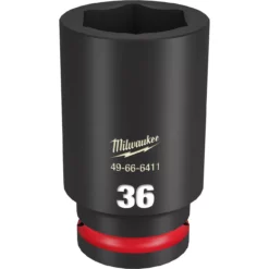 Milwaukee 49-66-6411 SHOCKWAVE Impact Duty 3/4 Drive 36MM Deep 6 Point Socket