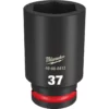 Milwaukee 49-66-6412 SHOCKWAVE Impact Duty 3/4 Drive 37MM Deep 6 Point Socket