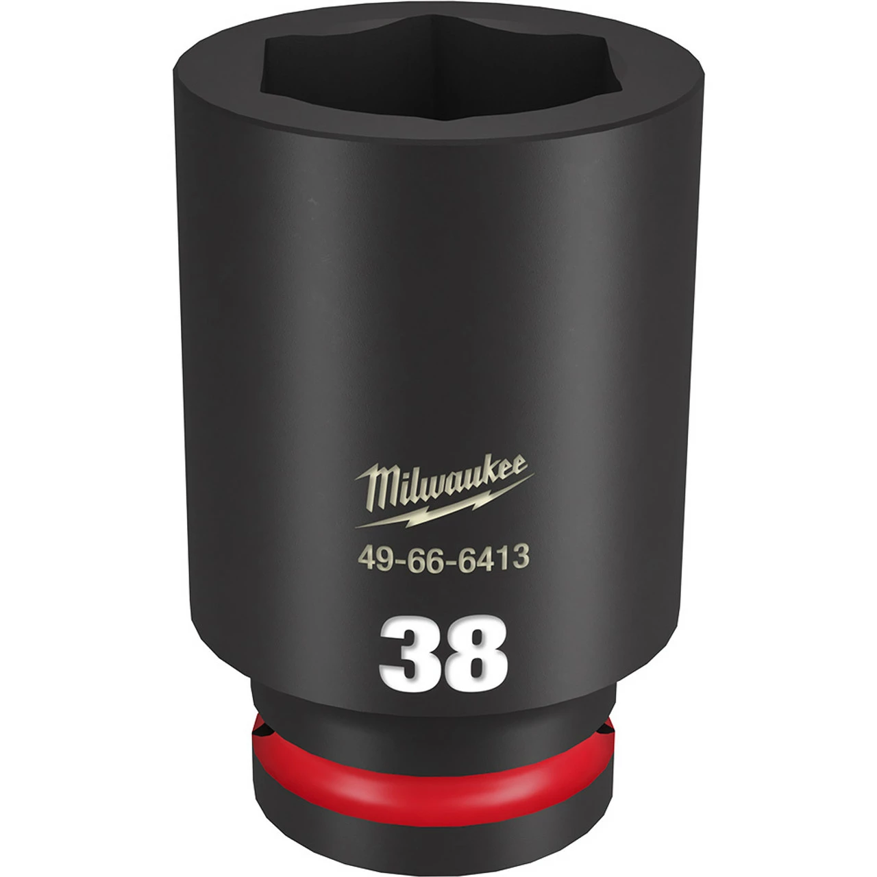 Milwaukee 49-66-6413 SHOCKWAVE Impact Duty 3/4 Drive 38MM Deep 6 Point Socket 3 Milwaukee 49-66-6413 SHOCKWAVE Impact Duty 3/4 Drive 38MM Deep 6 Point Socket