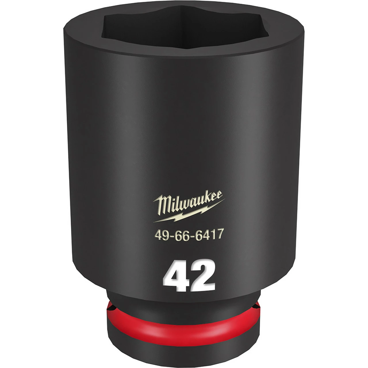 Milwaukee 49-66-6417 SHOCKWAVE Impact Duty 3/4 Drive 42MM Deep 6 Point Socket 3 Milwaukee 49-66-6417 SHOCKWAVE Impact Duty 3/4 Drive 42MM Deep 6 Point Socket