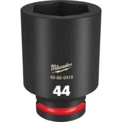 Milwaukee 49-66-6419 SHOCKWAVE Impact Duty 3/4 Drive 44MM Deep 6 Point Socket