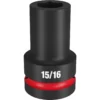 Milwaukee 49-66-6503 SHOCKWAVE Impact Duty 1 Drive 15/16 Deep 6 Point Socket