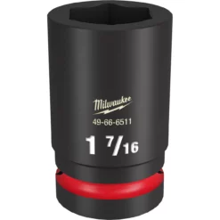 Milwaukee 49-66-6511 SHOCKWAVE Impact Duty 1 Drive 1-7/16 Deep 6 Point Socket