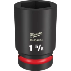 Milwaukee 49-66-6514 SHOCKWAVE Impact Duty 1 Drive 1-5/8 Deep 6 Point Socket