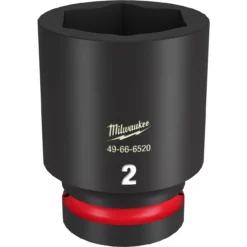 Milwaukee 49-66-6520 SHOCKWAVE Impact Duty 1 Drive 2 Deep 6 Point Socket