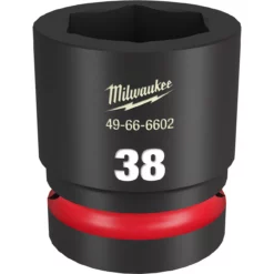 Milwaukee 49-66-6602 SHOCKWAVE Impact Duty 1 Drive 38MM Standard 6 Point Socket