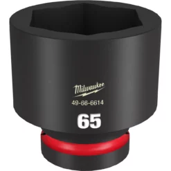 Milwaukee 49-66-6614 SHOCKWAVE Impact Duty 1 Drive 65MM Standard 6 Point Socket