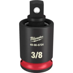 Milwaukee 49-66-6724 SHOCKWAVE Impact Duty Socket 3/8 Drive Univ Joint
