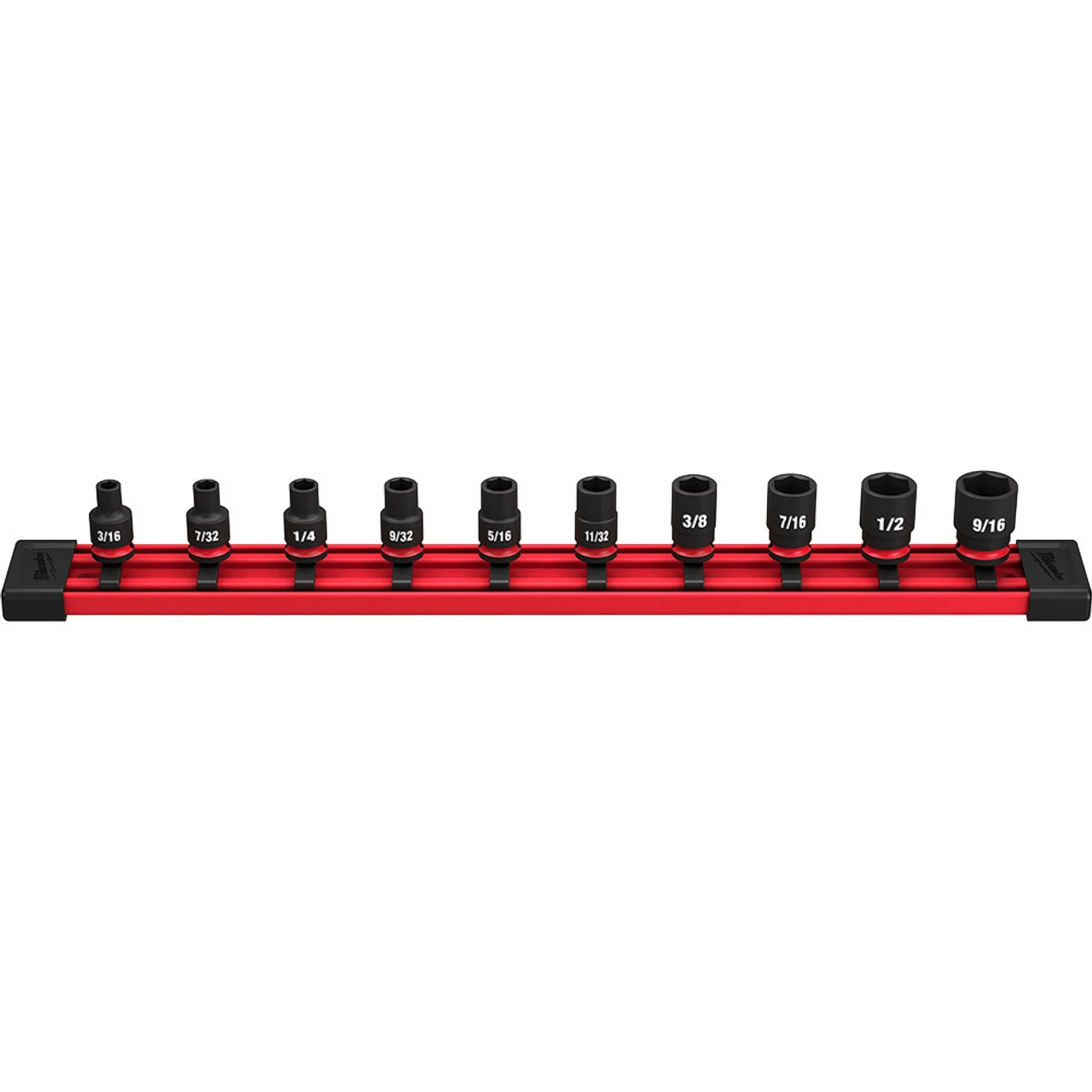 Milwaukee 49-66-7000 10 Pc Impact Duty SAE 6 Point Socket Set 3 Milwaukee 49-66-7000 10 Pc Impact Duty SAE 6 Point Socket Set