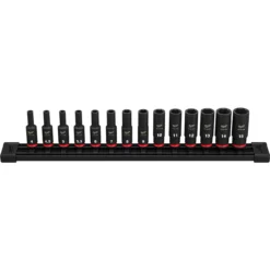 Milwaukee 49-66-7003 14 Pc Impact Metric Deep Socket Set