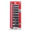 Milwaukee 49-66-7022 9PC SHOCKWAVE 1/2 Drive SAE Deep 6 Point Socket Set -GREATLAKESPOWERTOOLS Sales 49 66 7022 31862.1656357032