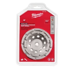 Milwaukee 49-93-7760 5 In. Diamond Cup Wheel Double Row