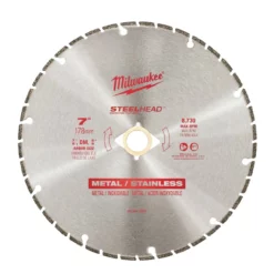 Milwaukee 49-93-7820 7 In. STEELHEAD Diamond Cut-Off Blade