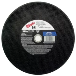 Milwaukee 49-94-1410 14 In. X 3/32 In. X 1 In. Cut-Off Wheel (Type 1)
