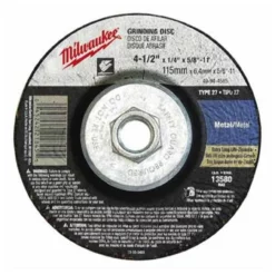 Milwaukee 49-94-4585 4-1/2 X 1/4 X 5/8-11 Grinding Wheel (Type 27)