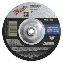 Milwaukee 49-94-7015 7 In X 1/8 In X 5/8-11 In Grinding Wheel Type 27