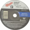 Milwaukee 49-94-7020 7 In. X 1/4 In. X 7/8 In. Grinding Wheel Type 27 1 Milwaukee 49-94-7020 7 In. X 1/4 In. X 7/8 In. Grinding Wheel Type 27 -GREATLAKESPOWERTOOLS Sales 49 94 7020 2 78964.1581704283