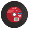 Milwaukee 49-94-9000 9 In. X 3/32 In. X 7/8 In. Metal Cut-Off Wheel -GREATLAKESPOWERTOOLS Sales 49 94 9000 2 30095.1581704267