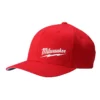 Milwaukee 504R-LXL Red Fitted Hat L/XL