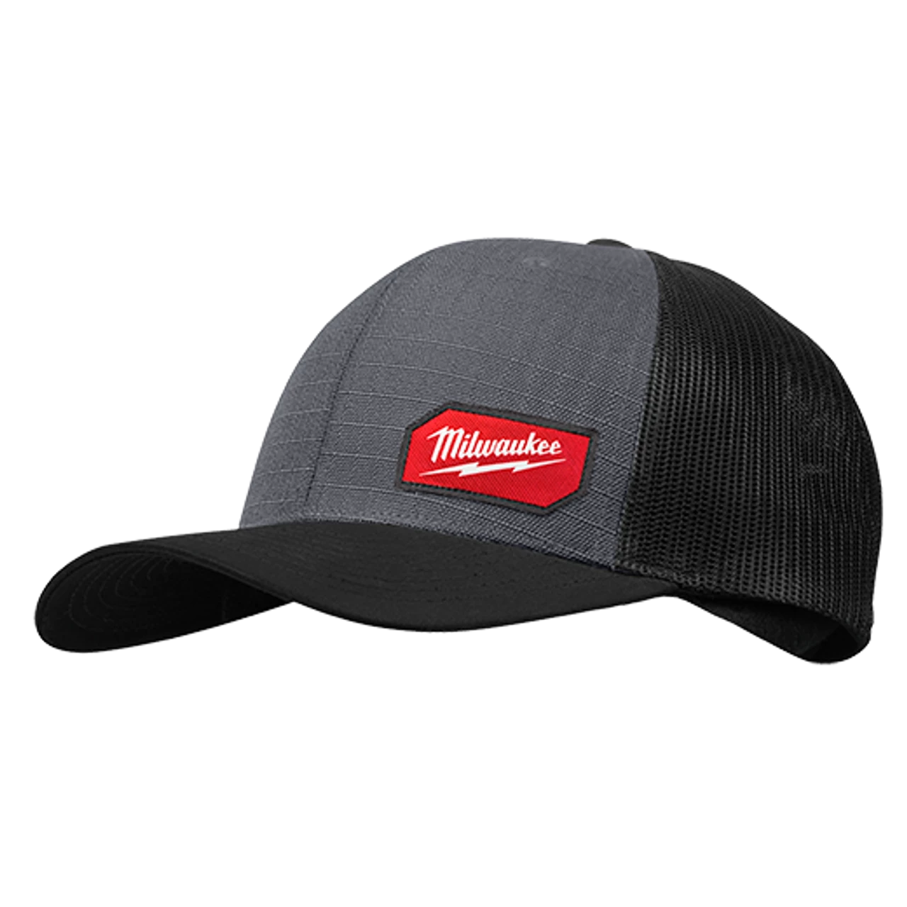 Milwaukee 505G Gridiron Snapback Trucker Hat Gray 3 Milwaukee 505G Gridiron Snapback Trucker Hat Gray