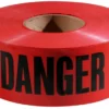 Empire 71-1004 Economy Danger Barricade Tape 1000 Ft. X 3 In. Red