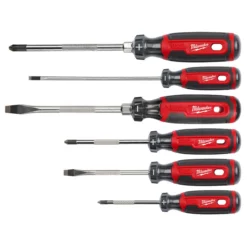 Milwaukee MT200-6 6PC Cushion Grip Screwdriver Set USA