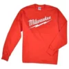 Milwaukee MWT167-2XL Red Long Sleeve T-Shirt Size 2XL -GREATLAKESPOWERTOOLS Sales MT284 2XL 2 88240.1581704273
