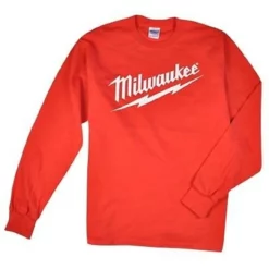 Milwaukee MWT167-XL Red Long Sleeve T-Shirt Size XL