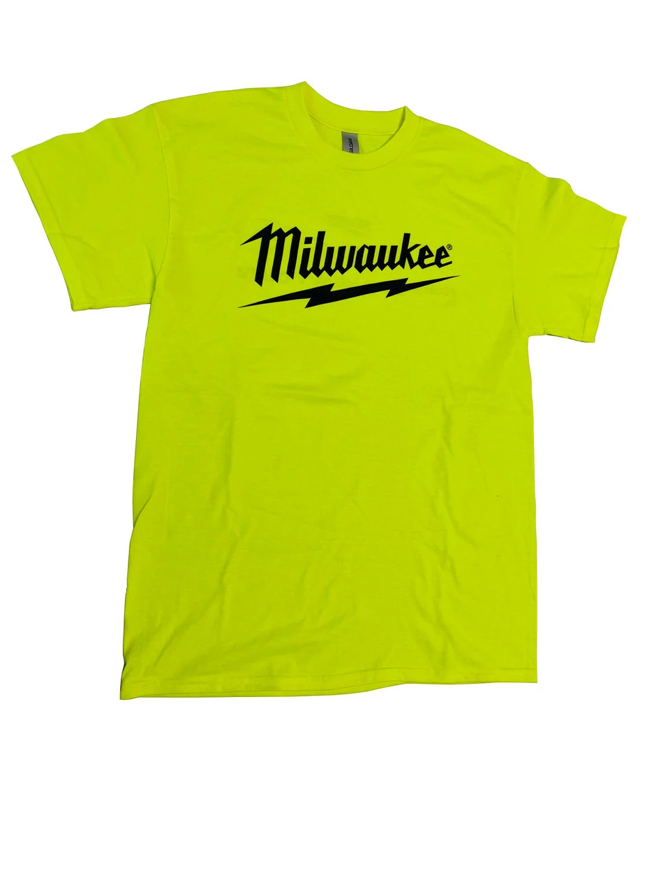 Milwaukee MWT154-2XL Safety Green T-Shirt Size Large 3 Milwaukee MWT154-2XL Safety Green T-Shirt Size Large