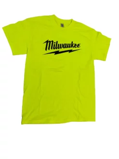 Milwaukee MWT154-3XL Safety Green T-Shirt Size Large