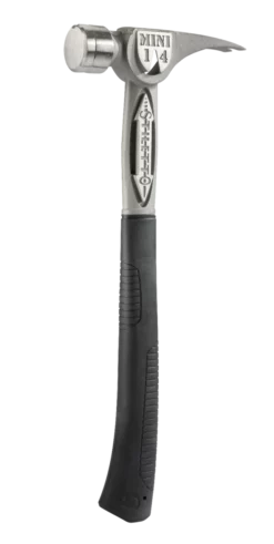 Stiletto TBM14RSC TIBONE MINI 14 Oz. Smooth Face/Curved 16 In. TI HDL.