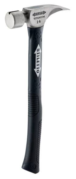 Stiletto TI14SC-F 14 Oz. Titanium Smooth Face 16 In. Hybrid Fiberglass